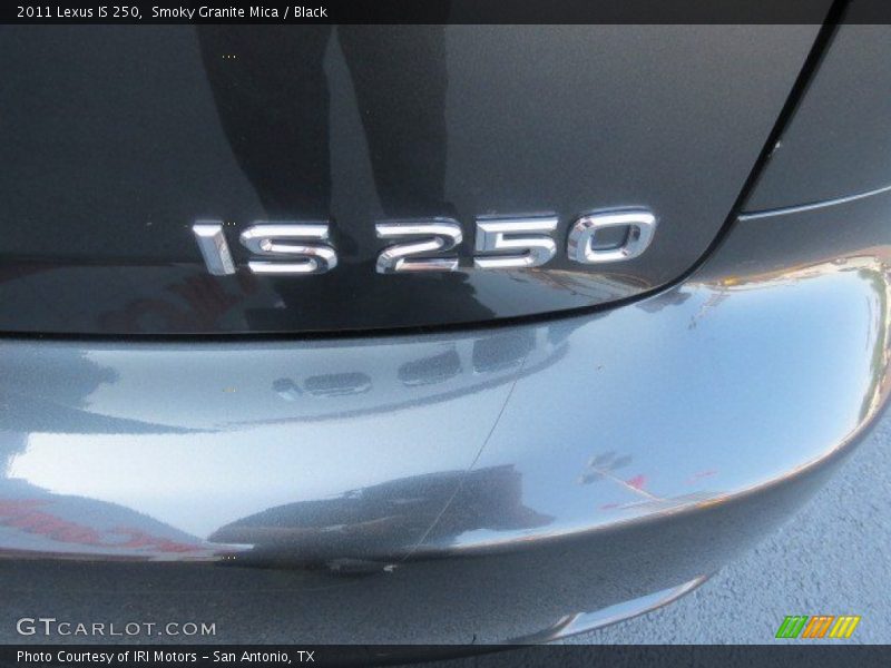 Smoky Granite Mica / Black 2011 Lexus IS 250