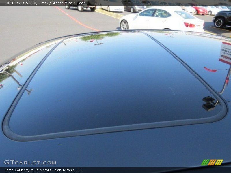 Smoky Granite Mica / Black 2011 Lexus IS 250