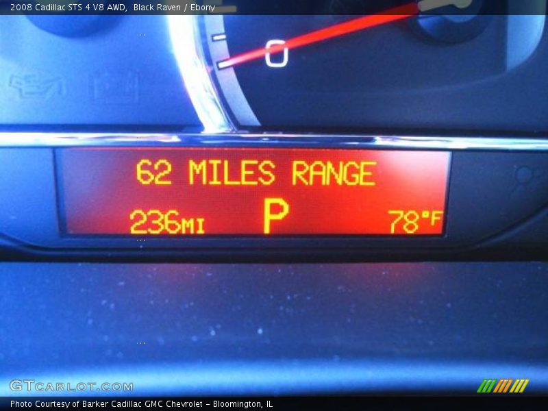 Black Raven / Ebony 2008 Cadillac STS 4 V8 AWD