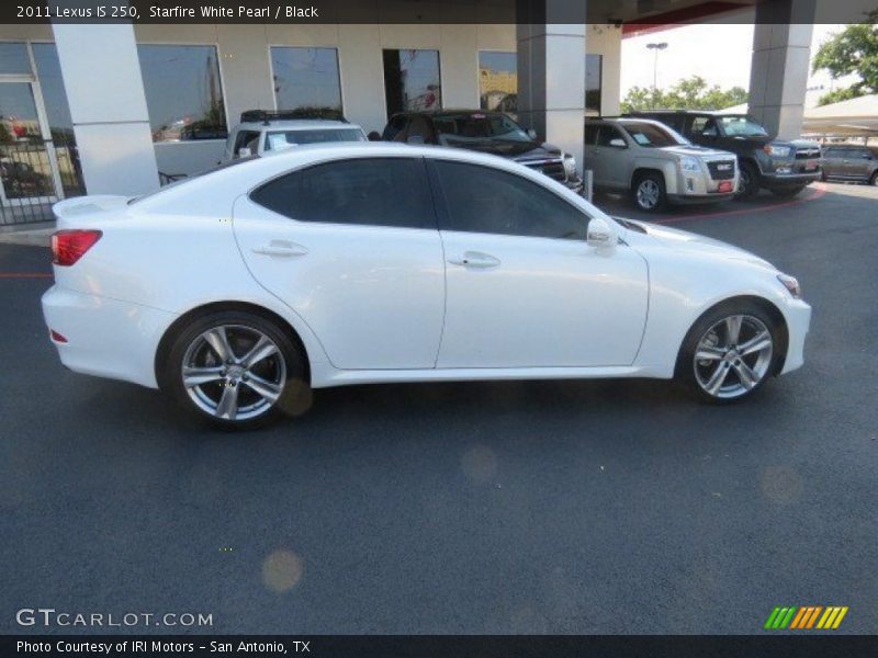 Starfire White Pearl / Black 2011 Lexus IS 250