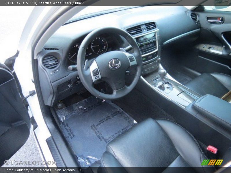  2011 IS 250 Black Interior