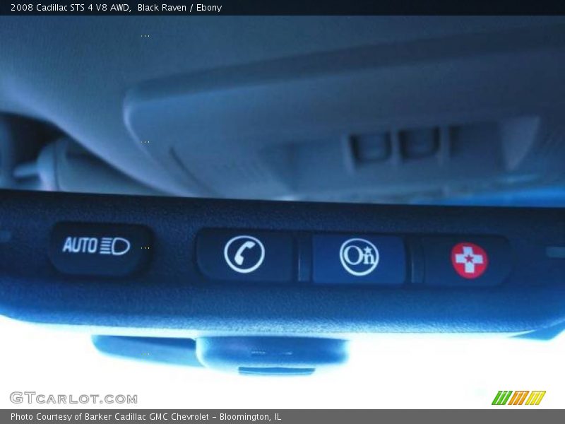 Black Raven / Ebony 2008 Cadillac STS 4 V8 AWD
