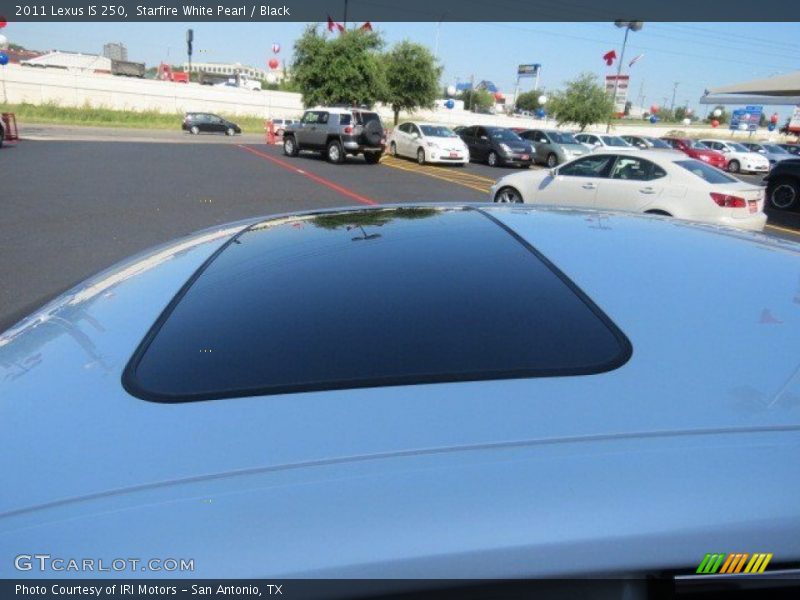 Starfire White Pearl / Black 2011 Lexus IS 250