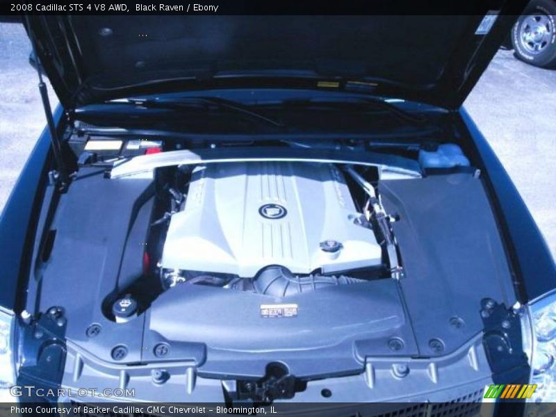 Black Raven / Ebony 2008 Cadillac STS 4 V8 AWD