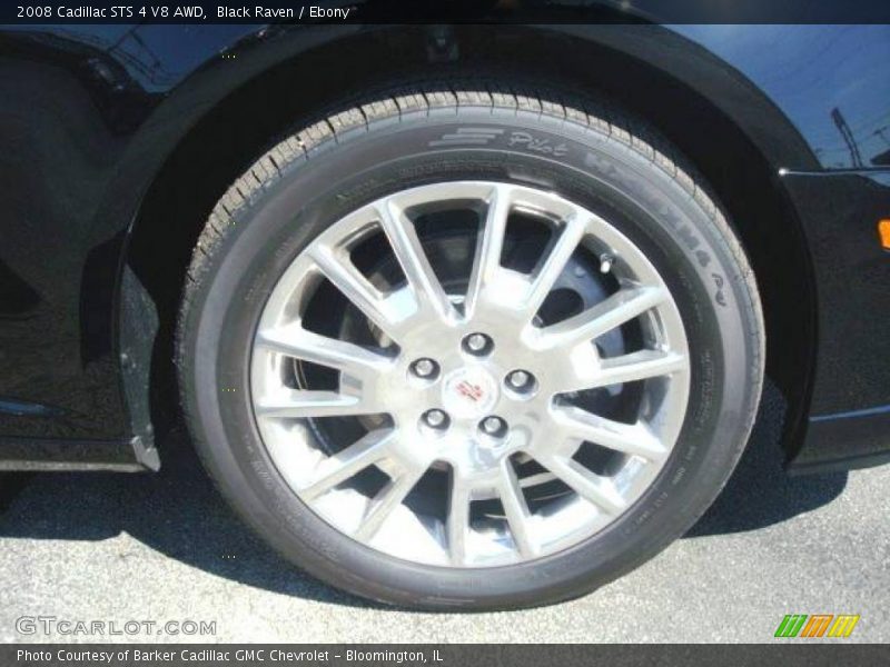 Black Raven / Ebony 2008 Cadillac STS 4 V8 AWD