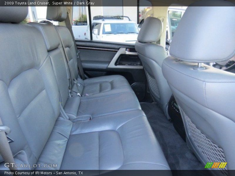 Super White / Dark Gray 2009 Toyota Land Cruiser