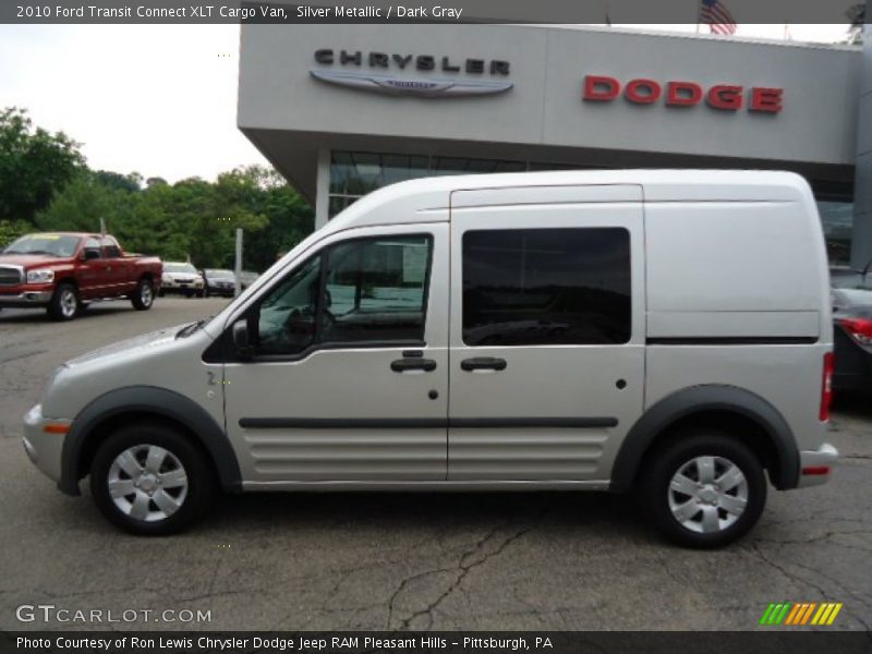 Silver Metallic / Dark Gray 2010 Ford Transit Connect XLT Cargo Van