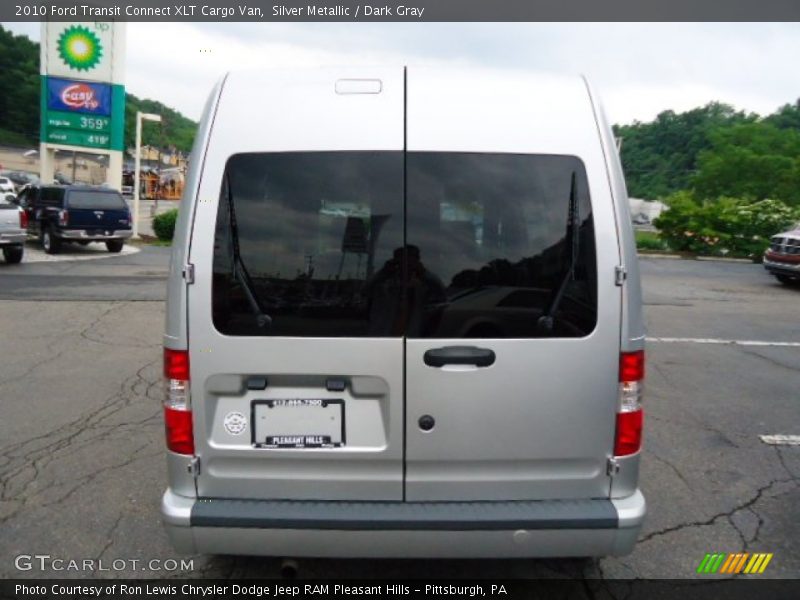 Silver Metallic / Dark Gray 2010 Ford Transit Connect XLT Cargo Van