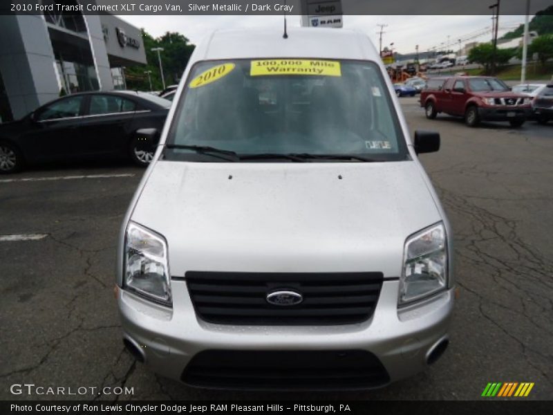 Silver Metallic / Dark Gray 2010 Ford Transit Connect XLT Cargo Van