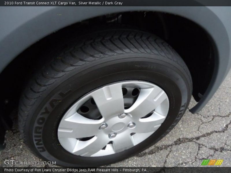 Silver Metallic / Dark Gray 2010 Ford Transit Connect XLT Cargo Van