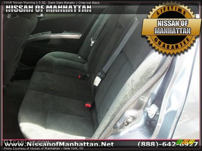Dark Slate Metallic / Charcoal Black 2008 Nissan Maxima 3.5 SE