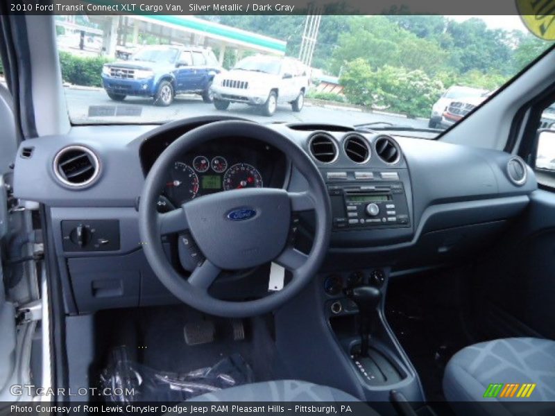 Silver Metallic / Dark Gray 2010 Ford Transit Connect XLT Cargo Van