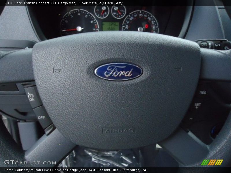 Silver Metallic / Dark Gray 2010 Ford Transit Connect XLT Cargo Van