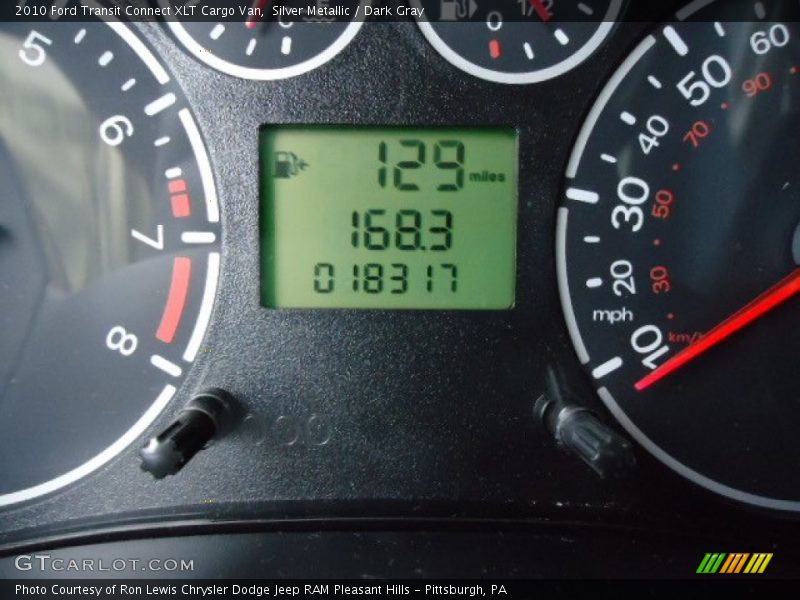 Silver Metallic / Dark Gray 2010 Ford Transit Connect XLT Cargo Van