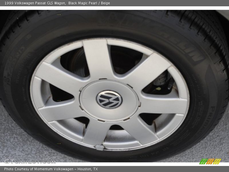 Black Magic Pearl / Beige 1999 Volkswagen Passat GLS Wagon