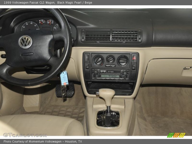 Black Magic Pearl / Beige 1999 Volkswagen Passat GLS Wagon