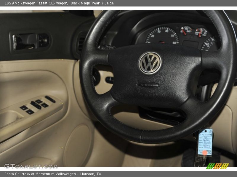 Black Magic Pearl / Beige 1999 Volkswagen Passat GLS Wagon