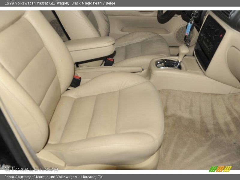 Black Magic Pearl / Beige 1999 Volkswagen Passat GLS Wagon