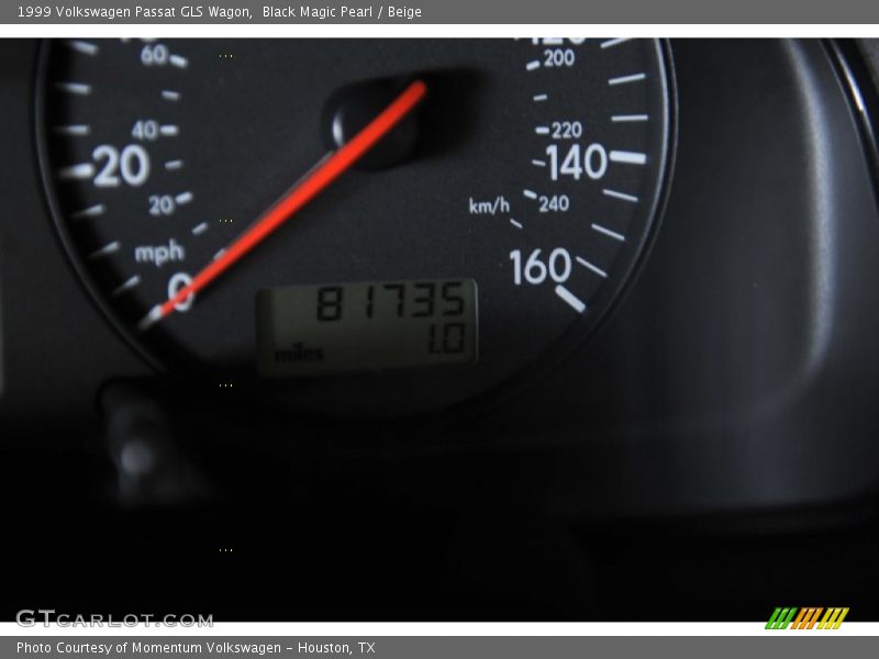 Black Magic Pearl / Beige 1999 Volkswagen Passat GLS Wagon