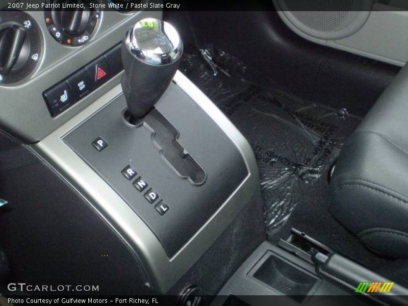 Stone White / Pastel Slate Gray 2007 Jeep Patriot Limited