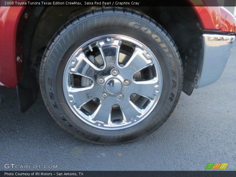 Salsa Red Pearl / Graphite Gray 2008 Toyota Tundra Texas Edition CrewMax