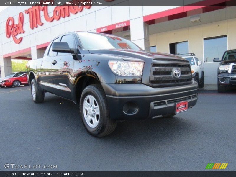 Black / Graphite Gray 2011 Toyota Tundra Double Cab