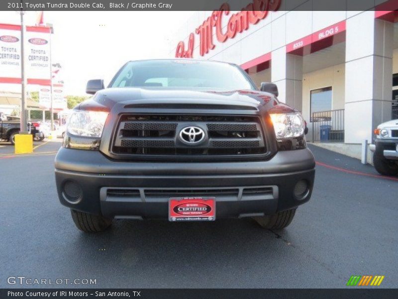 Black / Graphite Gray 2011 Toyota Tundra Double Cab