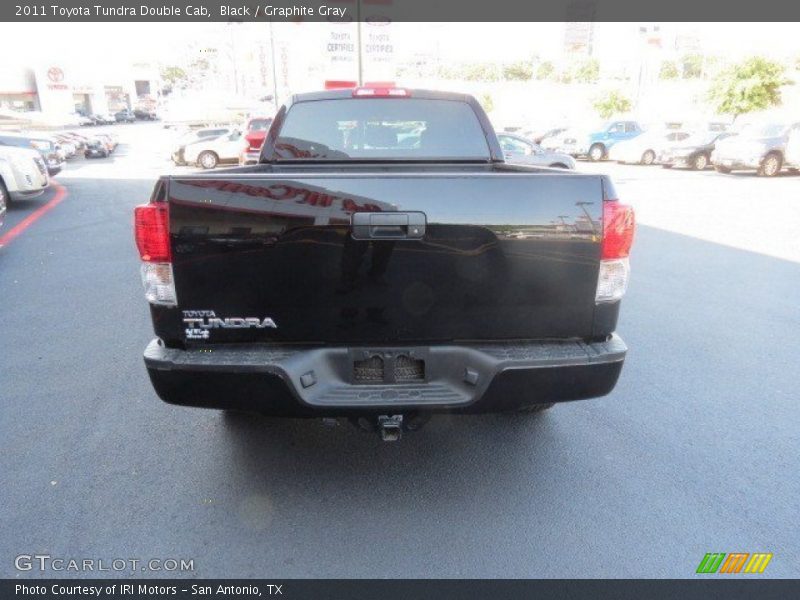 Black / Graphite Gray 2011 Toyota Tundra Double Cab
