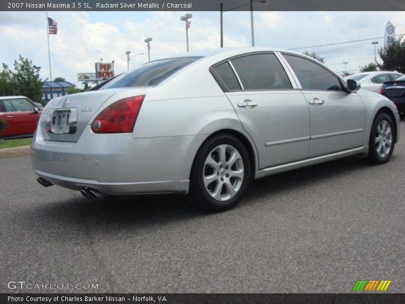 Radiant Silver Metallic / Charcoal 2007 Nissan Maxima 3.5 SL