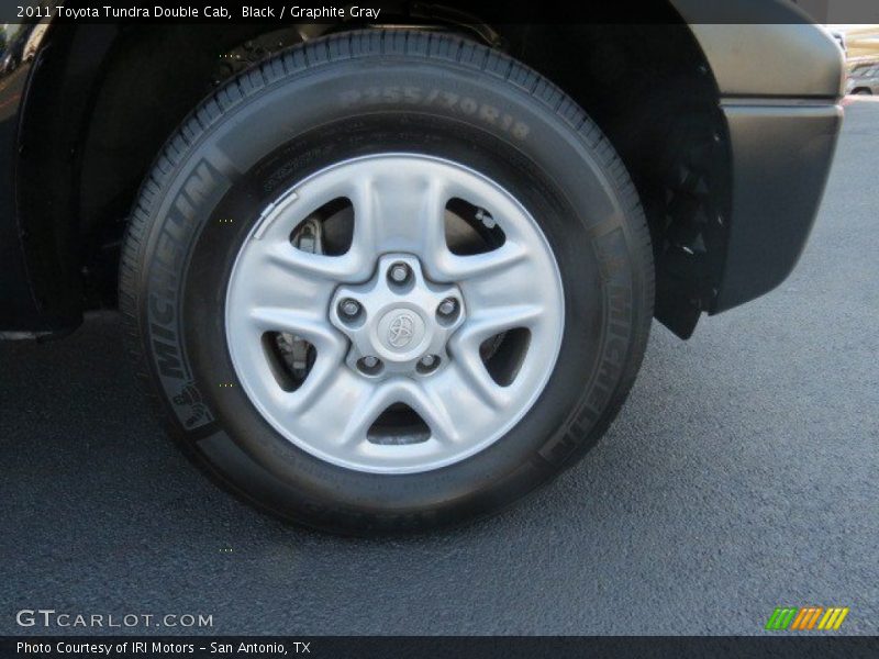Black / Graphite Gray 2011 Toyota Tundra Double Cab