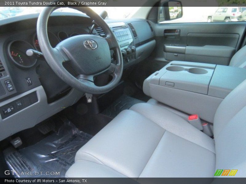 Black / Graphite Gray 2011 Toyota Tundra Double Cab