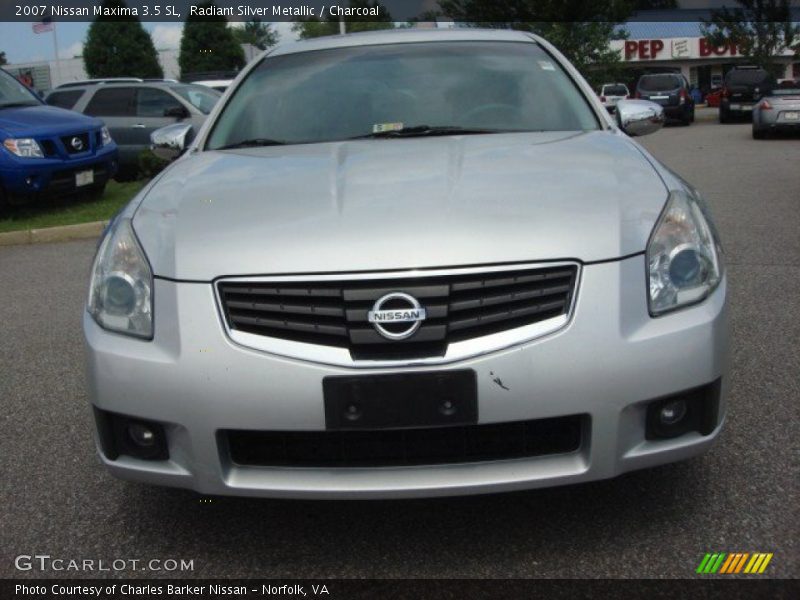 Radiant Silver Metallic / Charcoal 2007 Nissan Maxima 3.5 SL