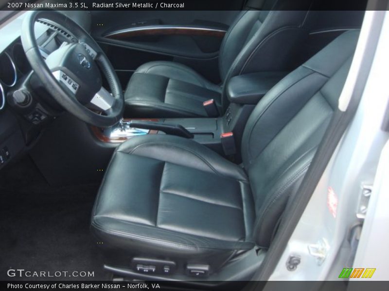 Radiant Silver Metallic / Charcoal 2007 Nissan Maxima 3.5 SL
