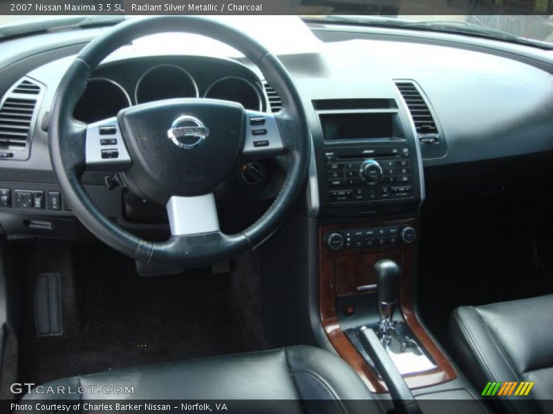 Radiant Silver Metallic / Charcoal 2007 Nissan Maxima 3.5 SL