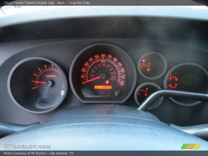 Black / Graphite Gray 2011 Toyota Tundra Double Cab