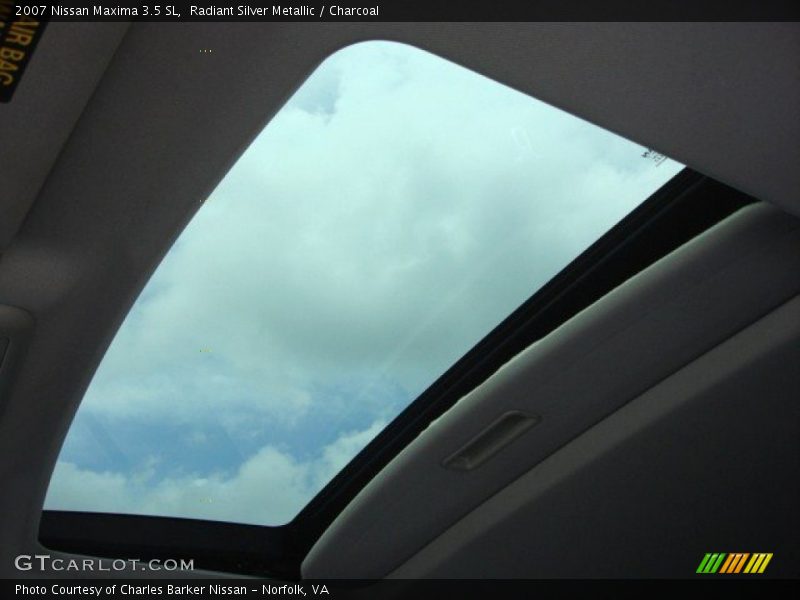 Radiant Silver Metallic / Charcoal 2007 Nissan Maxima 3.5 SL