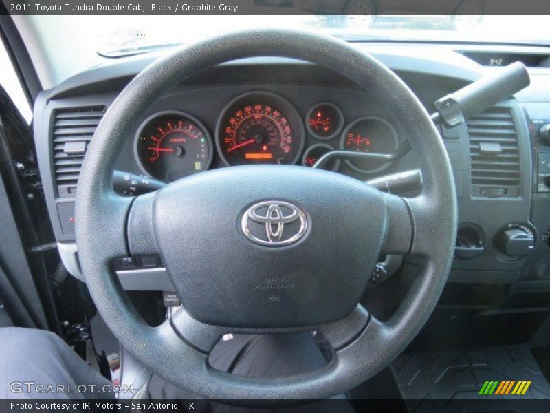 Black / Graphite Gray 2011 Toyota Tundra Double Cab