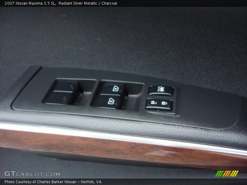 Radiant Silver Metallic / Charcoal 2007 Nissan Maxima 3.5 SL