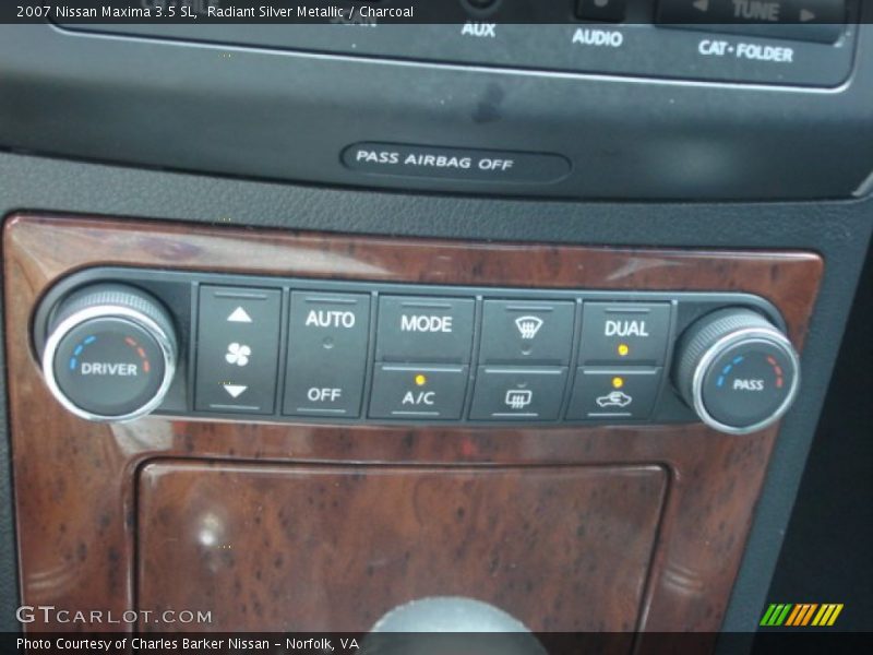 Radiant Silver Metallic / Charcoal 2007 Nissan Maxima 3.5 SL