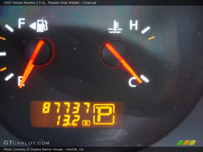 Radiant Silver Metallic / Charcoal 2007 Nissan Maxima 3.5 SL