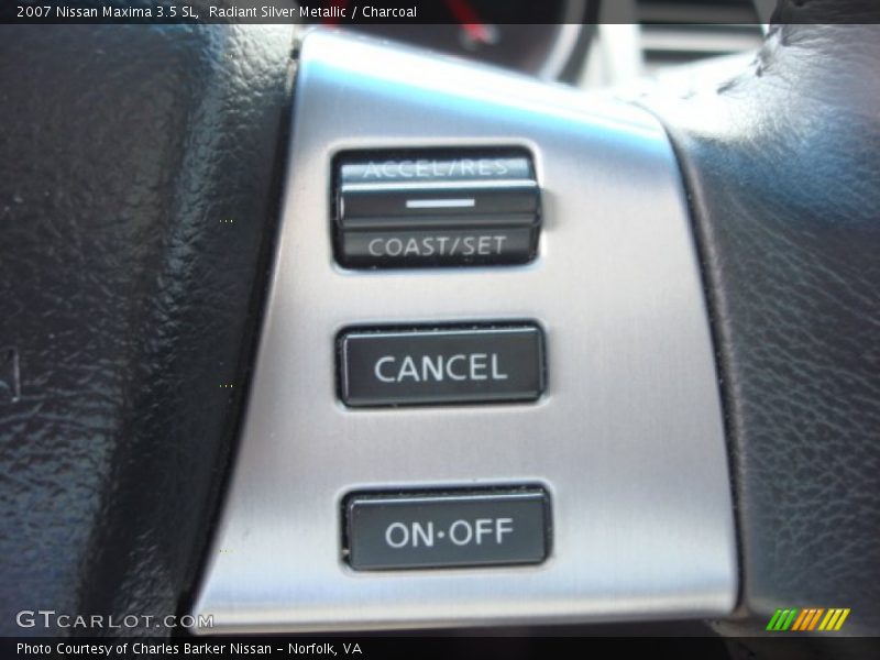 Radiant Silver Metallic / Charcoal 2007 Nissan Maxima 3.5 SL