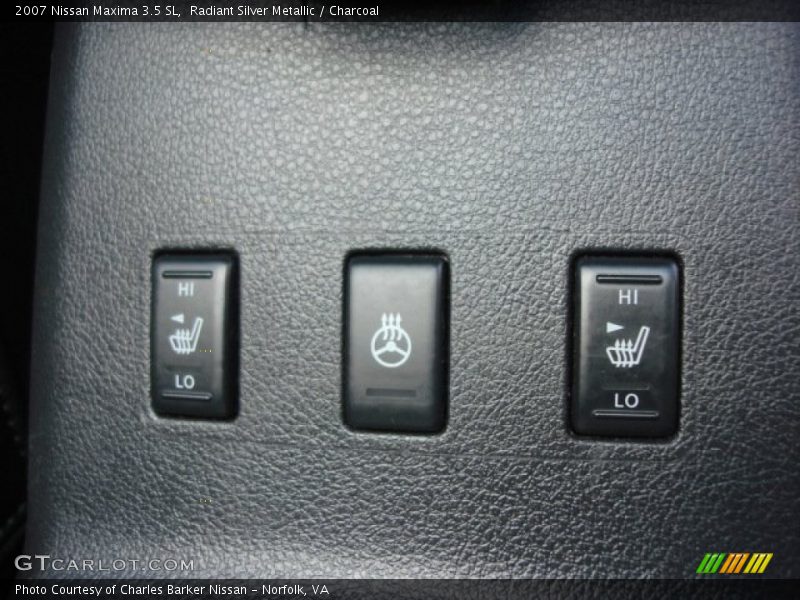 Radiant Silver Metallic / Charcoal 2007 Nissan Maxima 3.5 SL