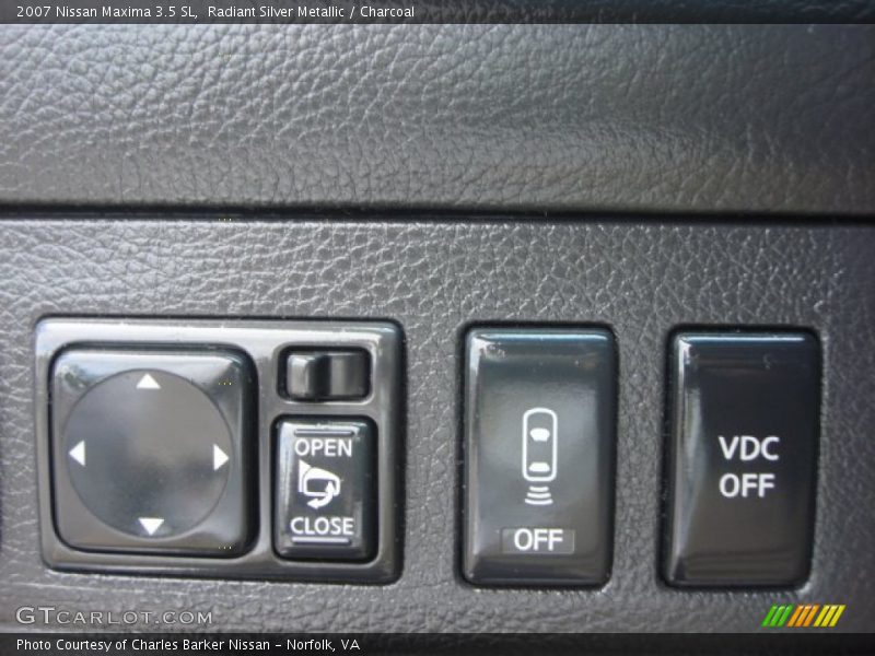 Radiant Silver Metallic / Charcoal 2007 Nissan Maxima 3.5 SL