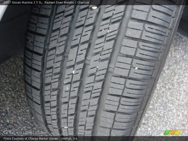 Radiant Silver Metallic / Charcoal 2007 Nissan Maxima 3.5 SL