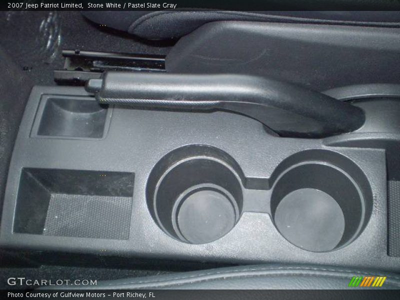 Stone White / Pastel Slate Gray 2007 Jeep Patriot Limited