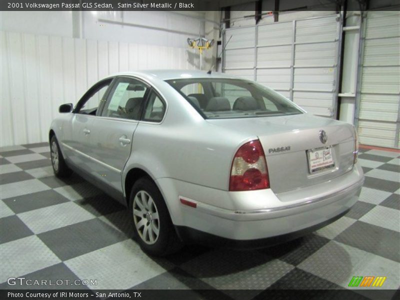 Satin Silver Metallic / Black 2001 Volkswagen Passat GLS Sedan