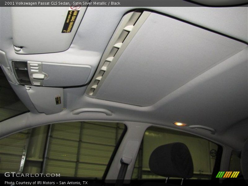 Satin Silver Metallic / Black 2001 Volkswagen Passat GLS Sedan