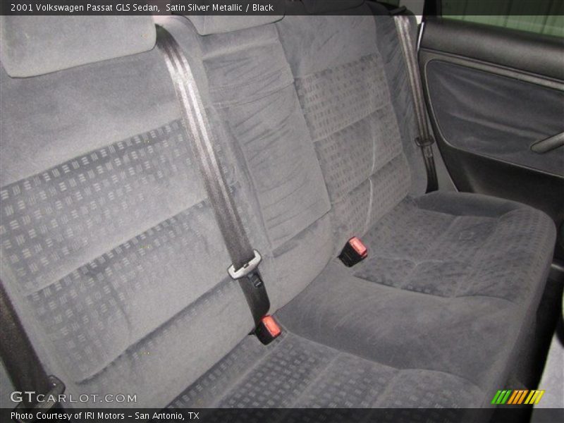 Satin Silver Metallic / Black 2001 Volkswagen Passat GLS Sedan
