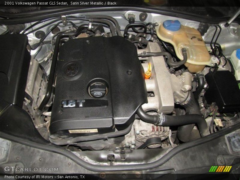 Satin Silver Metallic / Black 2001 Volkswagen Passat GLS Sedan