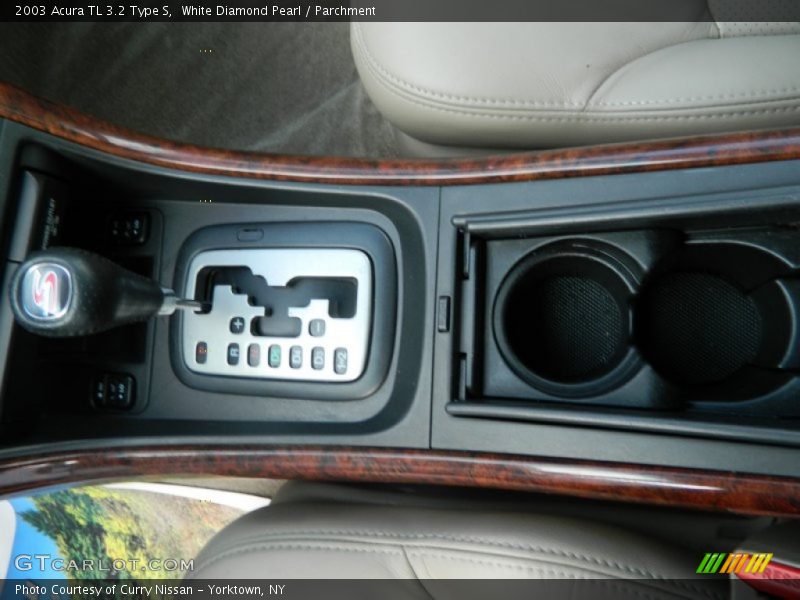 White Diamond Pearl / Parchment 2003 Acura TL 3.2 Type S